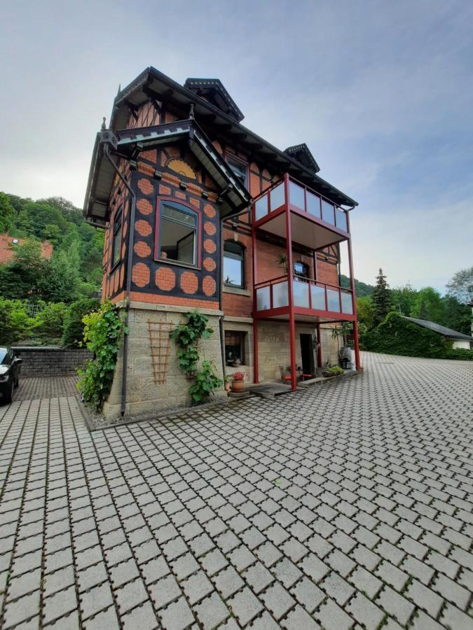 Ferienwohnung Villa Frosch Meiningen Extérieur photo